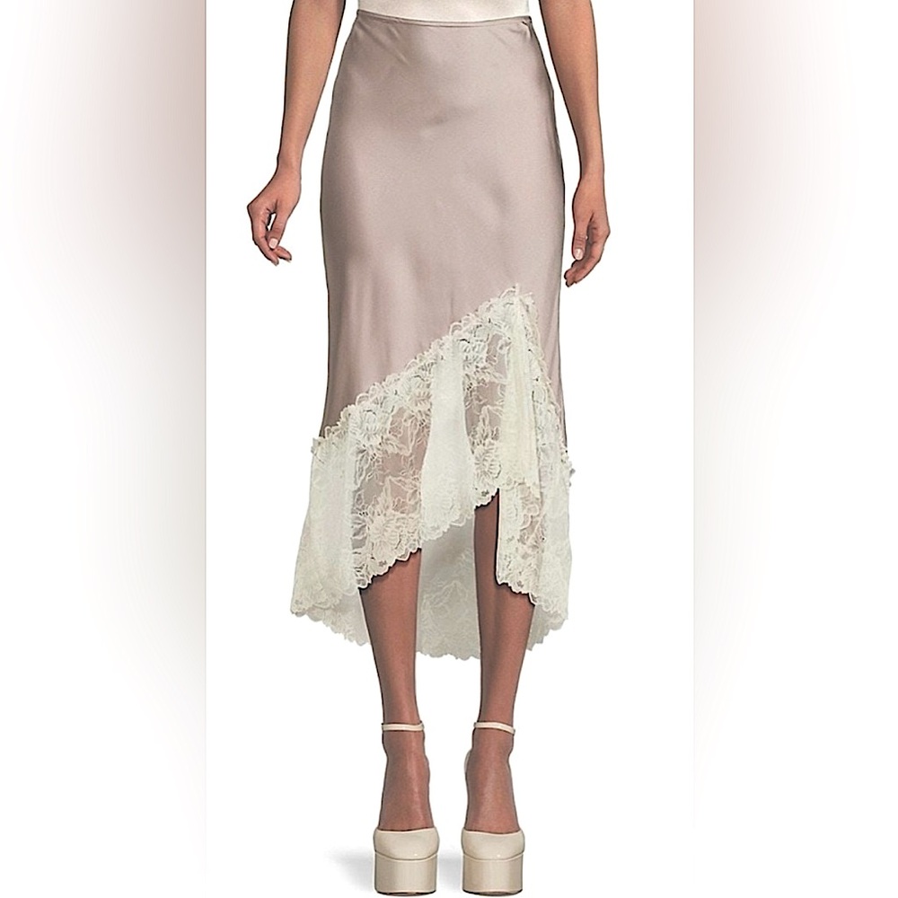 Free People Intimately Heart Eyes Half Slip Midi Skirt - Picture 4 of 12